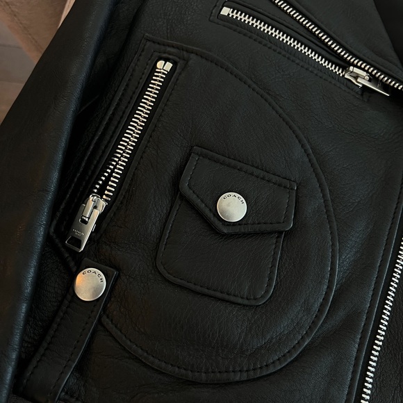 Coach leather jacket - Picture 3 of 7